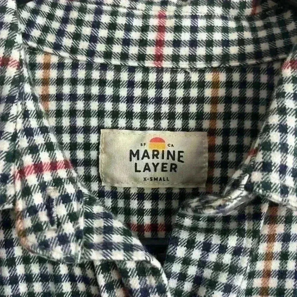 Marine layer plaid button down - Picture 3 of 3